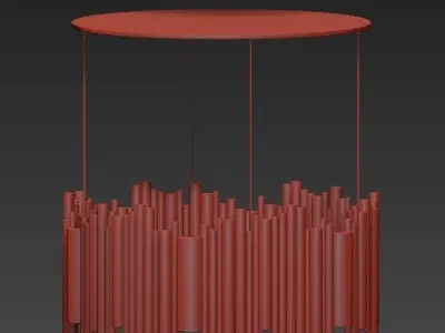 GRANVILLE chandelier 3D model