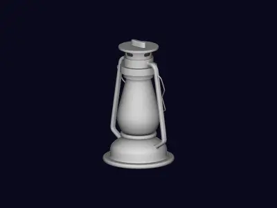 Oil Lantern 3D model