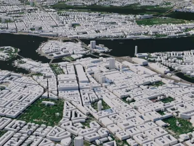 Stockholm - Sweden 3D model
