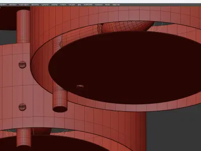 ST Luce Foresta Low-poly 3D model