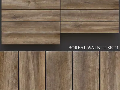 Peronda Boreal Walnut Set 1 3D model