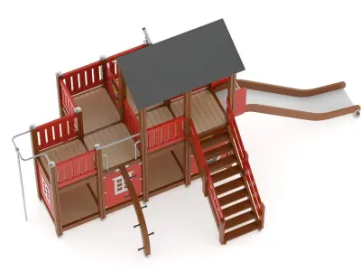 Lappset Farm House 3D model