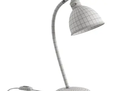 Ikea Rodflek desk lamp 3D model