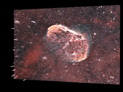 Crescent Nebula 3D model