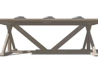 Dining Table 1 3D model