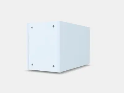 METOD Wall cabinet frame 1 Low-poly 3D model