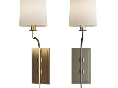  Hudson Valley Glenford Wall Sconce Low-poly 3D model