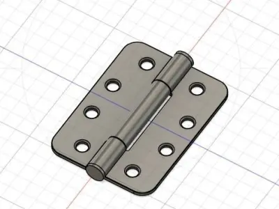  Hinge 3D print model