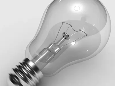 Electric bulb 3D model