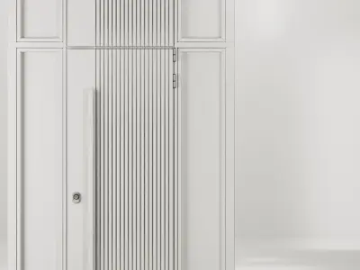 Entrance door set27 3D model