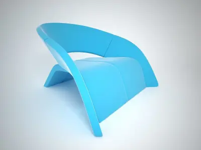 08 YELLER CHAIR 3D model