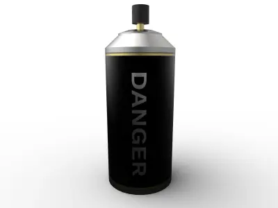 Spray Low-poly 3D model