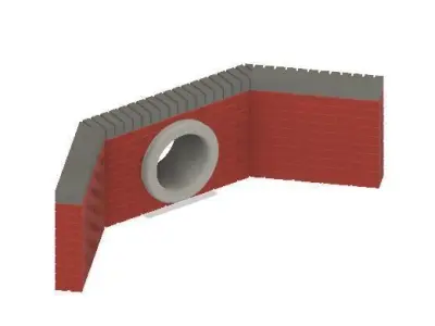 Model Railway Brick Pipe Culverts 3D print model