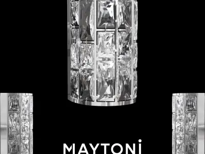 Chandelier Gelid MOD184-WL-01-CH Maytoni Modern Free 3D print model