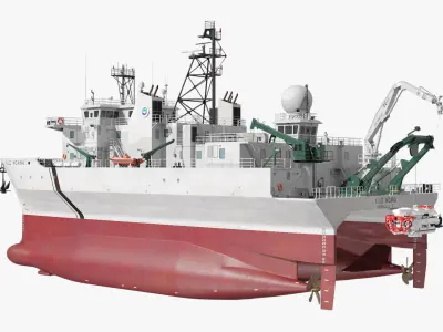  Kilo Moana Research Ship with Nato Submarine 