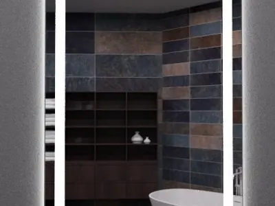 Illuminated Mirror 34 3D model