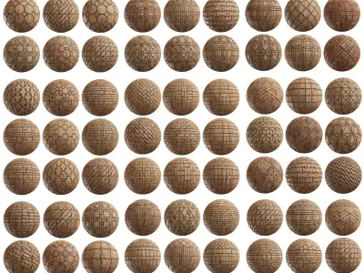 90 Seamless Brick PBR Textures 4K  Texture