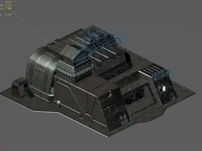 Future World - Black Market 03 3D model