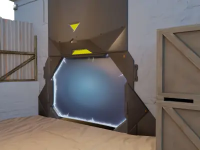 Valorant Bind B Map Low-poly 3D model