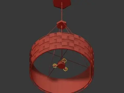 Brownsea Chandelier 3D model
