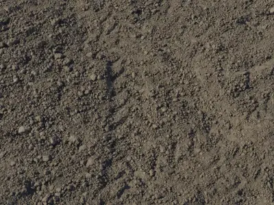 Compact Gravelly Soil PBR Texture  Texture