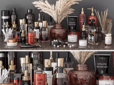 bathroom accessories13 3D model