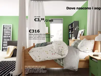 Scene bed hurdal and various furnitures 3D model