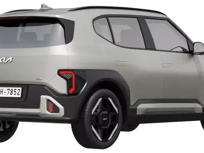 Kia EV2 GT-line 2026 3D model