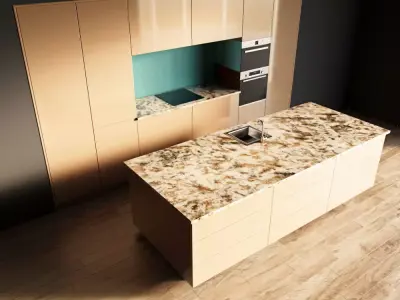 30-Kitchen6 glossy 3 3D model