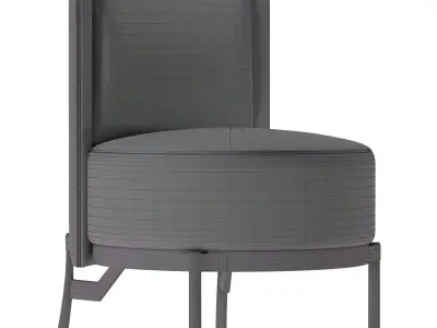 Minotti Tape armchairs 3D model