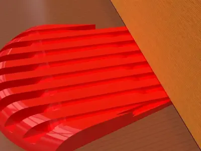 A printable doorstop 3D print model
