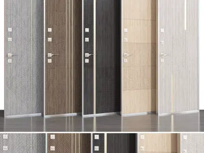 door collection 101 3D model