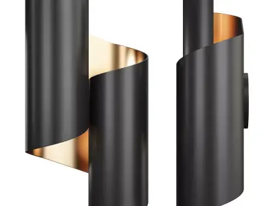 Fletcher Sconce Low-poly 3D model