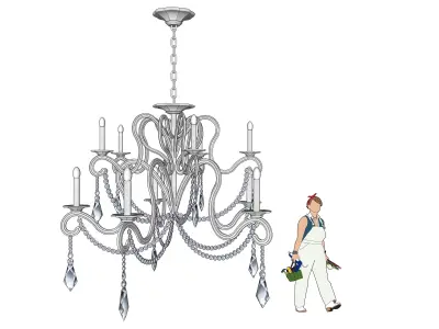 chandelier 04 3D model