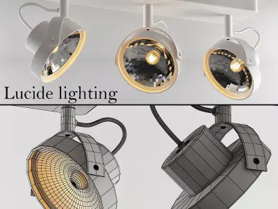 Lucide lighting 3D model