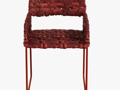 Driade rikka easy armchair 3D model