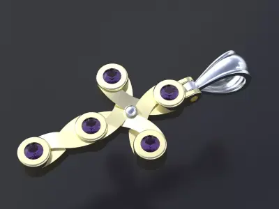 Orthodox cross  cnc model  or 3D print model