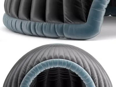 Inflatable tent 3D model