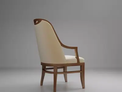 Novella Host Chair 3D print model