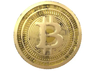 Bitcoin v5 002 3D model