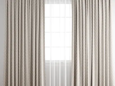 Curtain 380 3D model