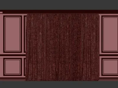 Curtain Set 91 3D model
