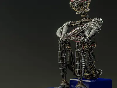 Humanoid Robot 3D model