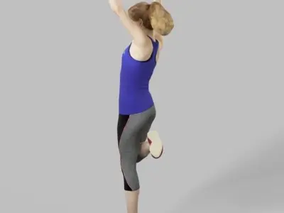 10x Kid Woman Man Child Boy Teenage Girl Summer Sitting Vol01  3D Model Pack