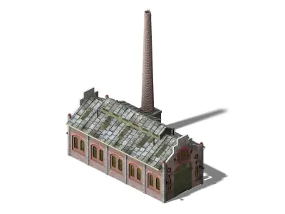 Heterogeneous - Building - Building 20 3D model