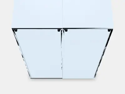 BESTA Storage combination with doors 64 Low-poly 3D model