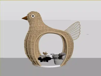 Creative Leisure Furniture 3D model