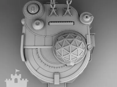 Martian Laboratory 3D print model