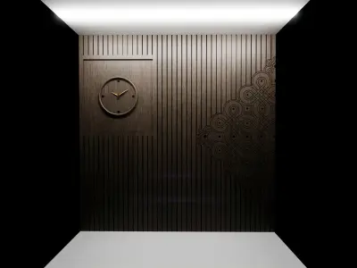 Wall Panel - Traditional 3D model