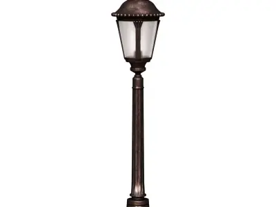Feron garden and park pillar 11615 3D model